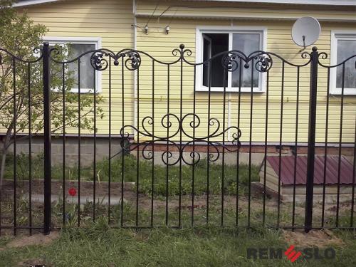 Кованый забор №185