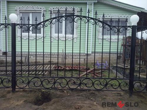 Кованый забор №188