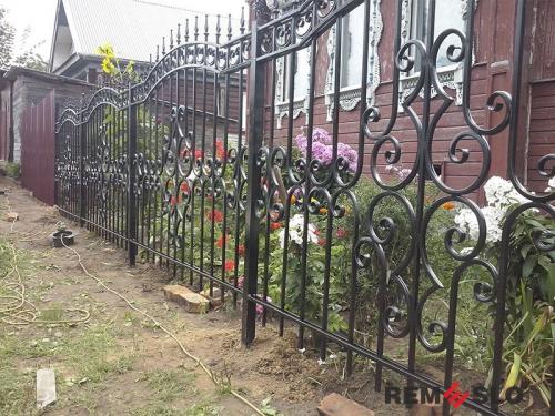 Кованый забор №193