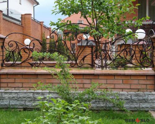 Кованый забор №194