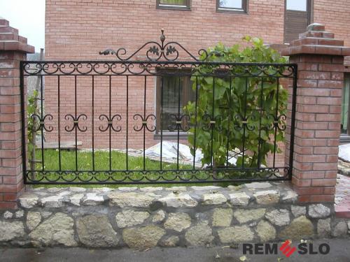 Кованый забор №197