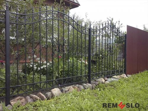 Кованый забор №199