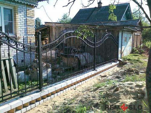 Кованый забор №201
