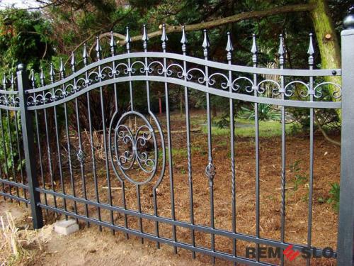 Кованый забор №202