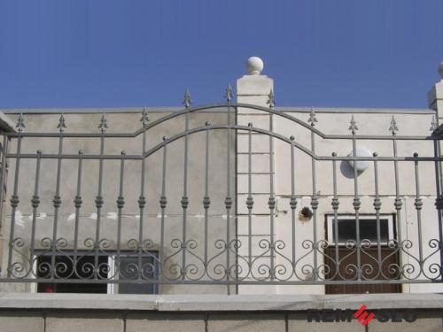 Кованый забор №203