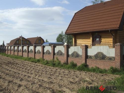 Кованый забор №209