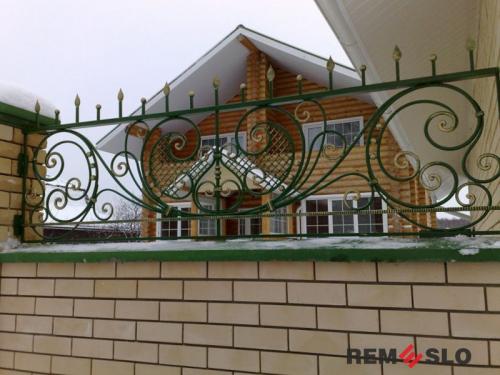 Кованый забор №212