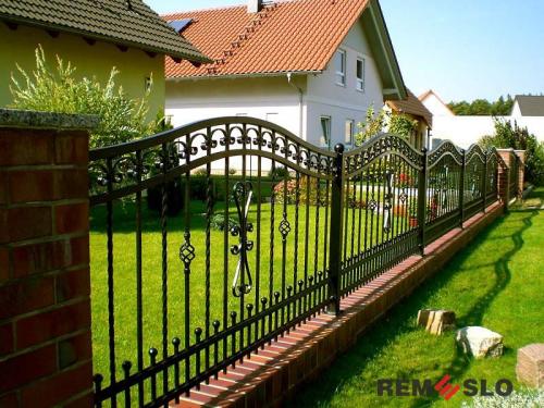 Кованый забор №217