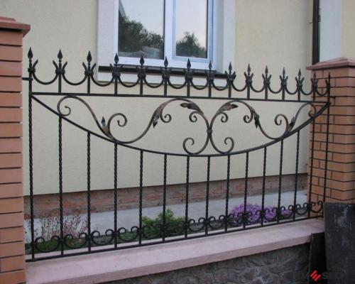 Кованый забор №218