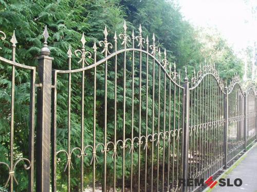 Кованый забор №219