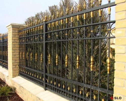 Кованый забор №224