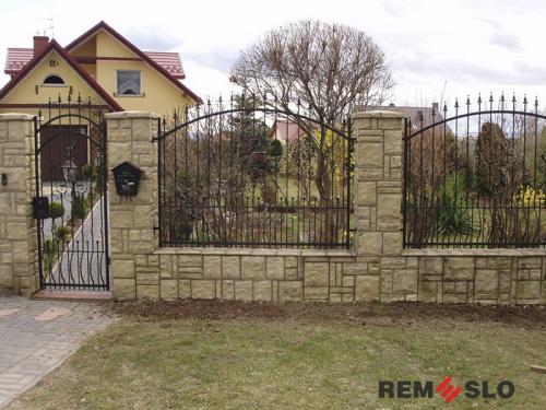 Кованый забор №225