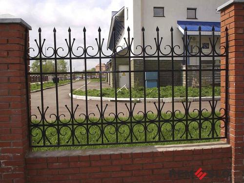 Кованый забор №229