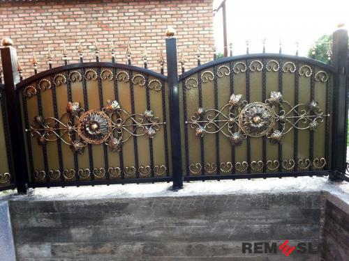 Кованый забор №230