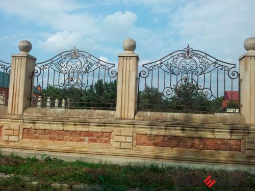 Кованый забор №234