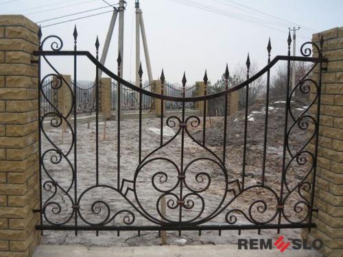 Кованый забор №238