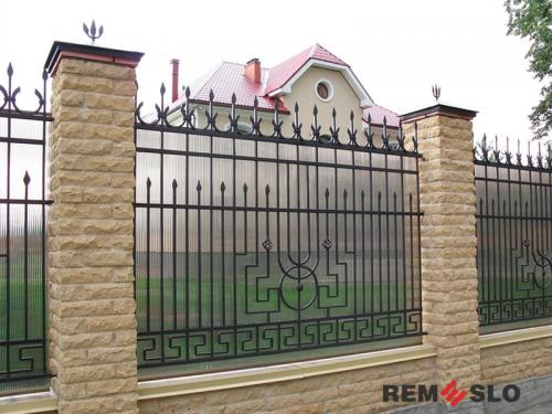 Кованый забор №240