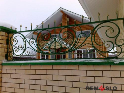 Кованый забор №242