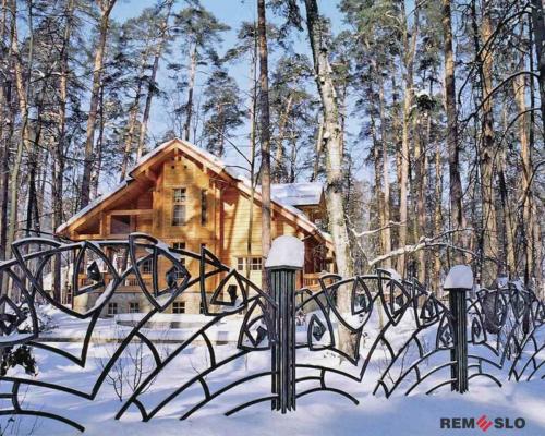 Кованый забор №243