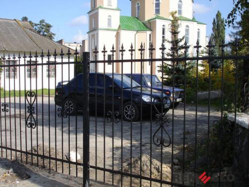 Кованый забор №244