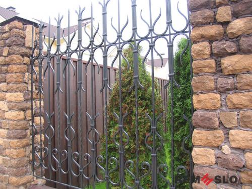 Кованый забор №246