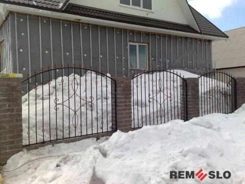 Кованый забор №248