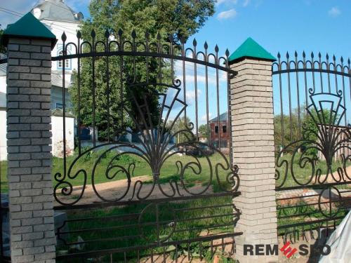Кованый забор №249