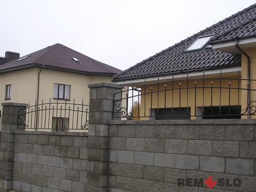 Кованый забор №255