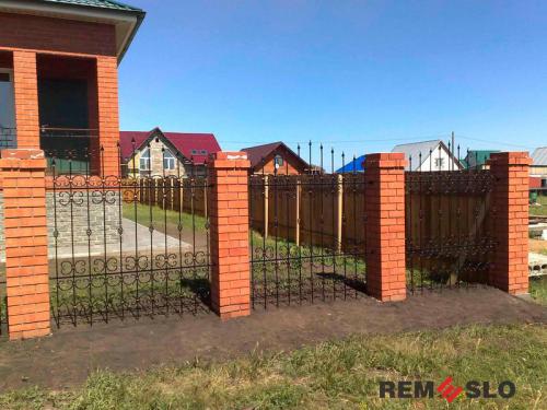 Кованый забор №260