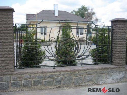 Кованый забор №261