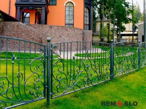 Кованый забор №263