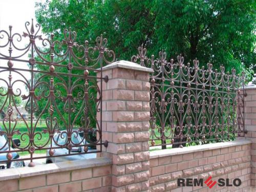 Кованый забор №268