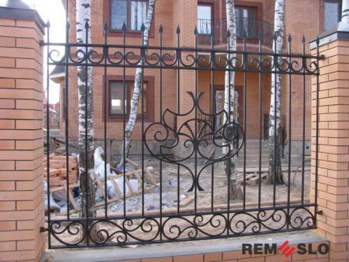 Кованый забор №32