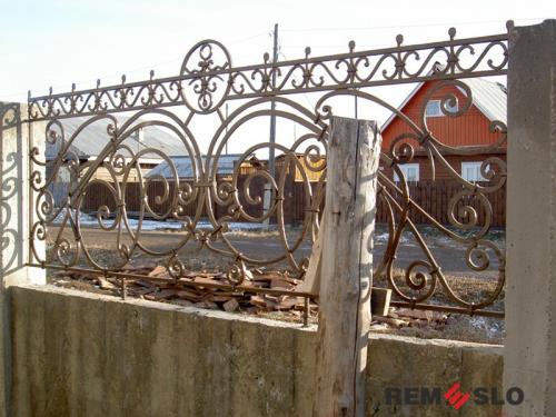 Кованый забор №36