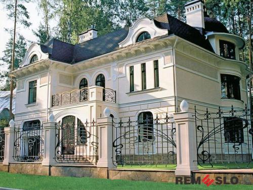 Кованый забор №38