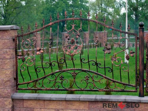Кованый забор №40