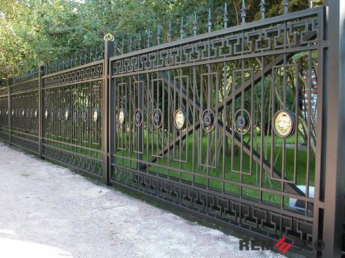 Кованый забор №42