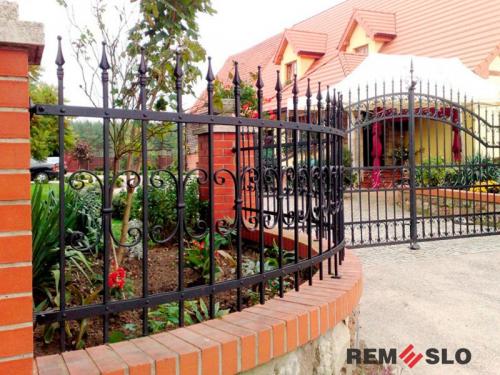 Кованый забор №44