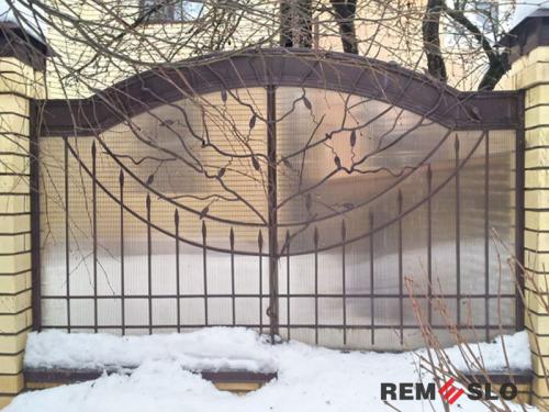 Кованый забор №51