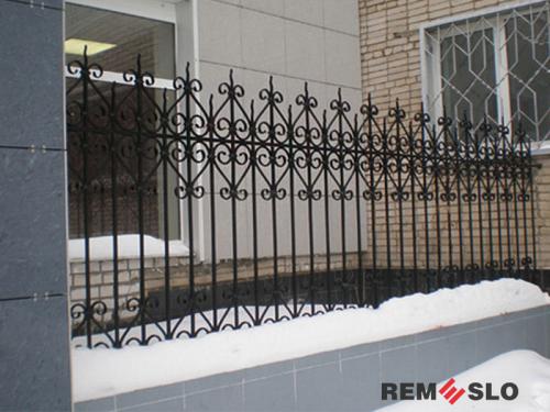 Кованый забор №54