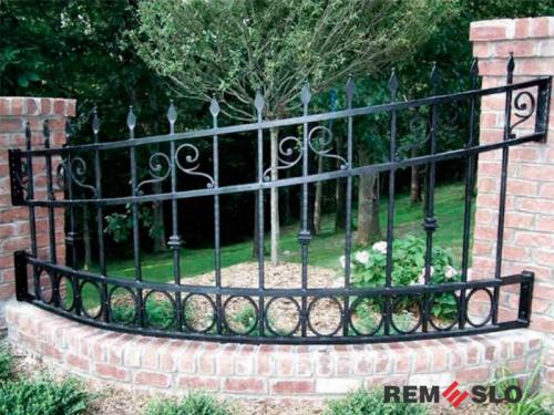 Кованый забор №55