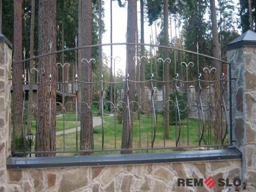 Кованый забор №56