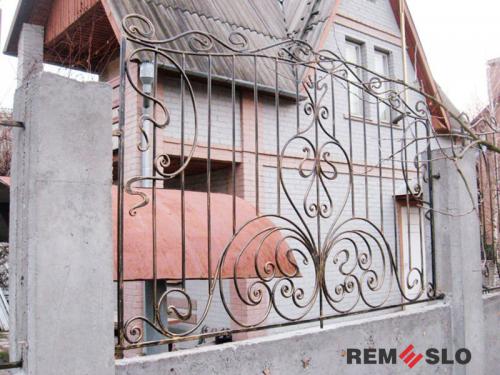 Кованый забор №59