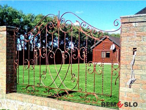 Кованый забор №61