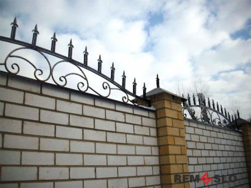 Кованый забор №63