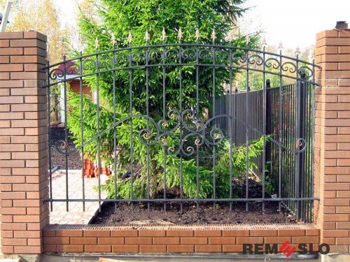 Кованый забор №67