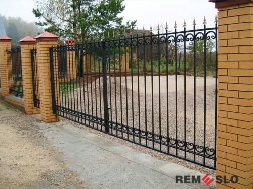 Кованый забор №68