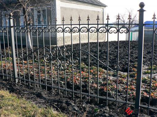 Кованый забор №71