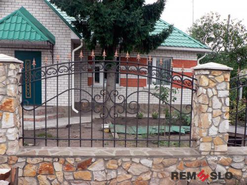 Кованый забор №72
