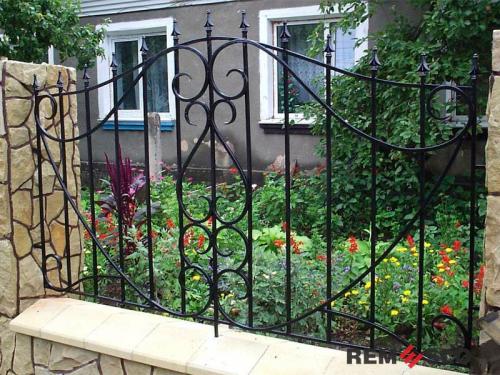 Кованый забор №74